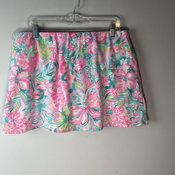 Lilly Pulitzer Madison Skort Multi Hot On The Scene Size XL - Picture 6 of 8